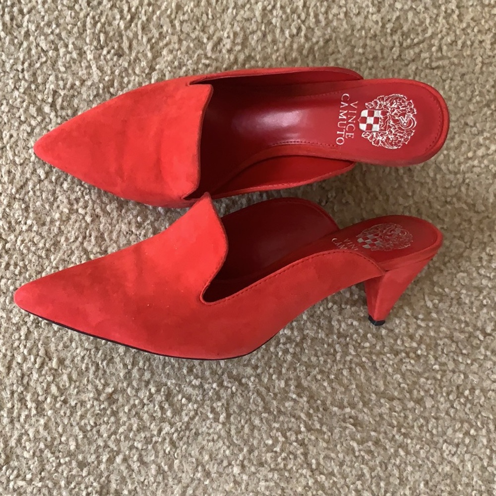 Red Suede Shoes - Picture 6 of 7